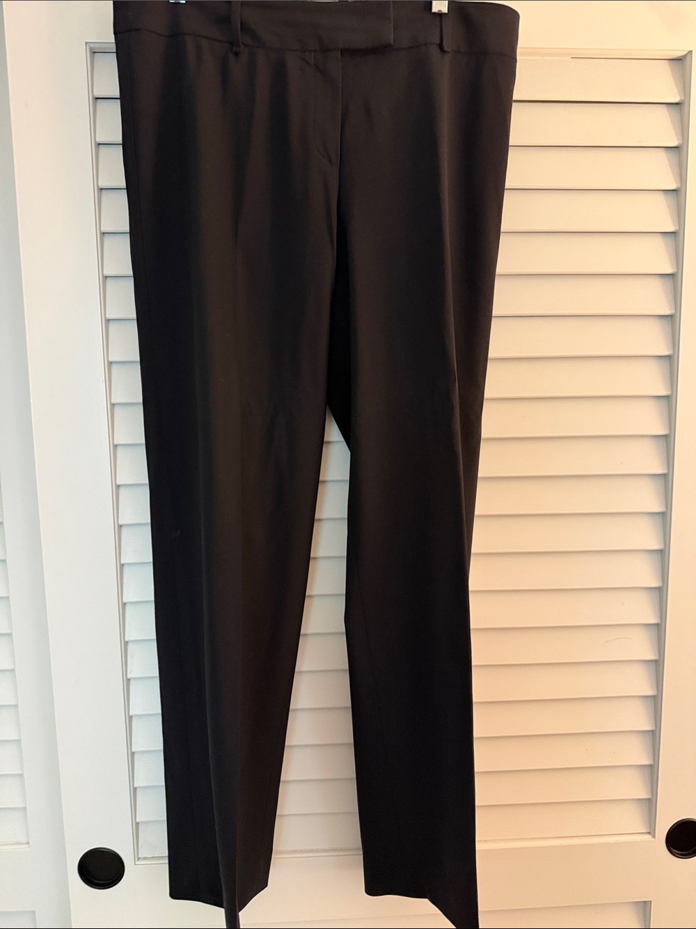 Boss Women's Black Straight-Leg Dress Trousers
